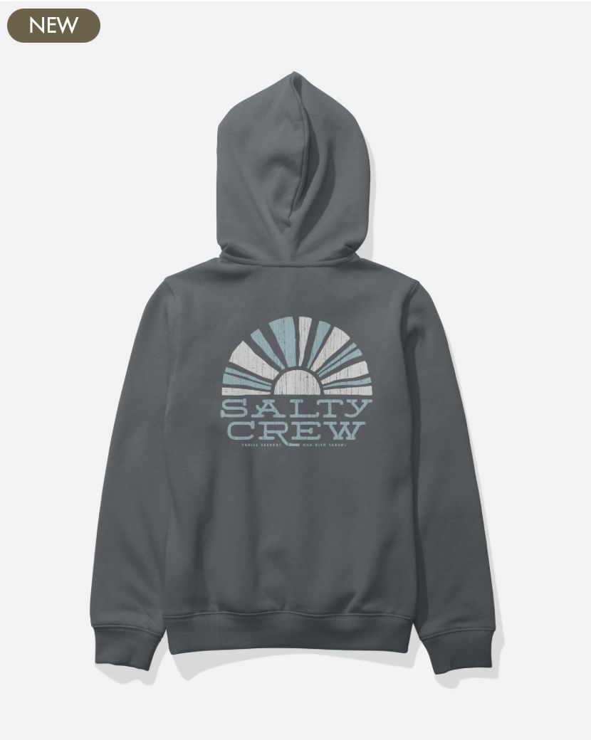 Salty Crew Sunshine Boys Fleece - Charcoal