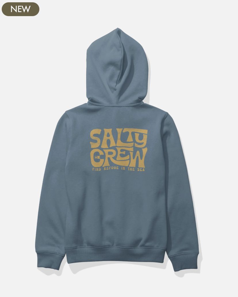 Salty Crew Freestyle Boys Fleece - Slate