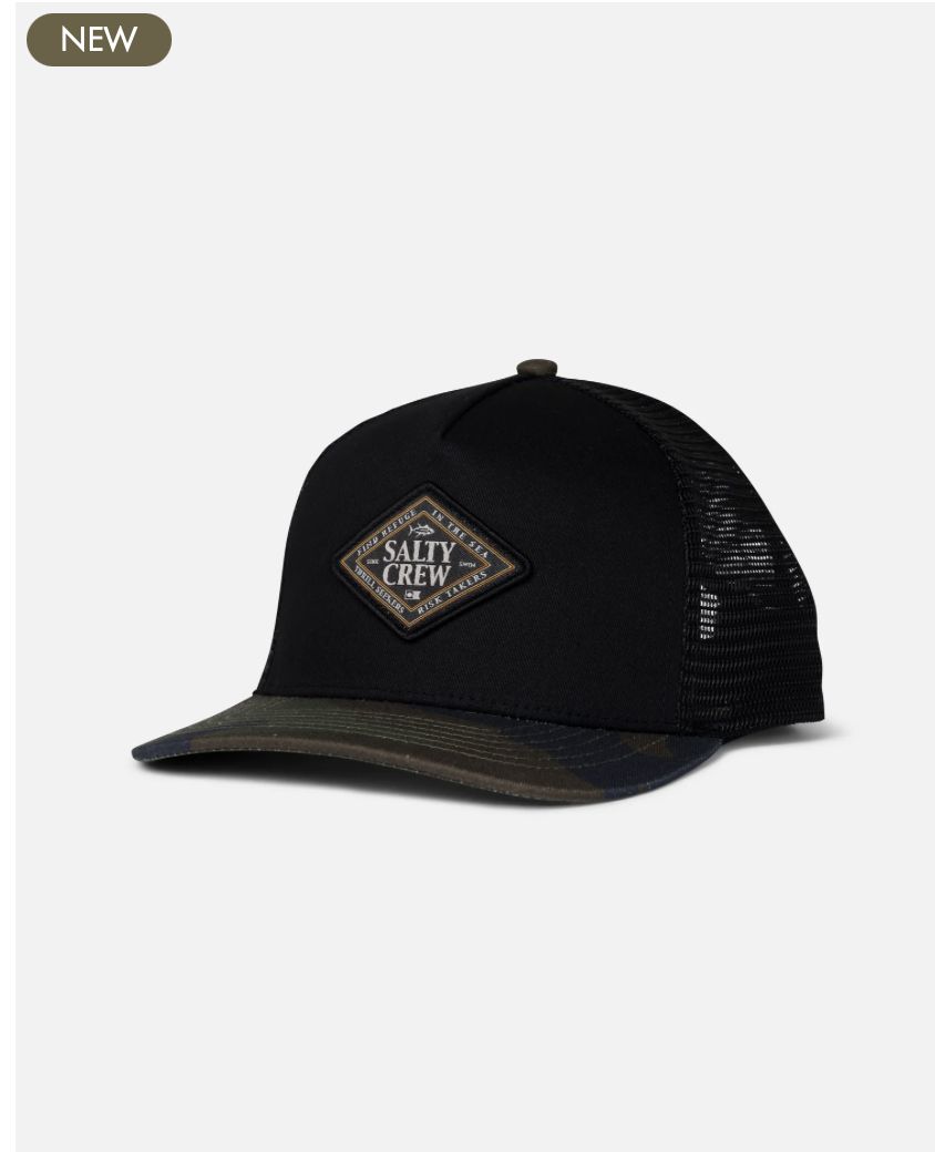 Salty Crew Iconic Boys Trucker - Camo