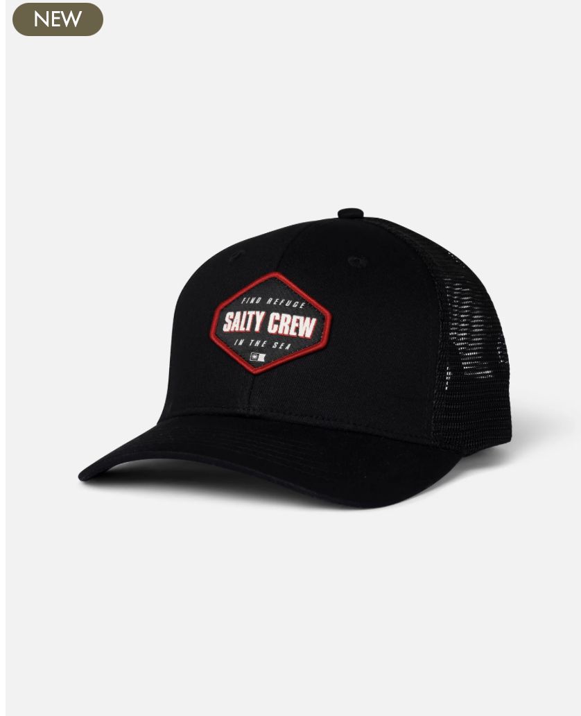 Salty Crew Shapely Trucker - Black