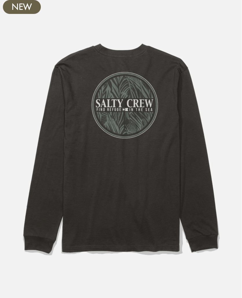 Salty Crew Salty Fill Long Sleeve Tee - Black