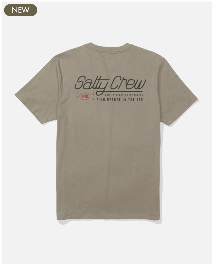Salty Crew Fluid Crew Tee - Twig