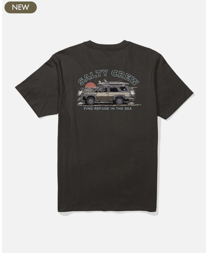 Salty Crew Get Ready Crew Tee - Black