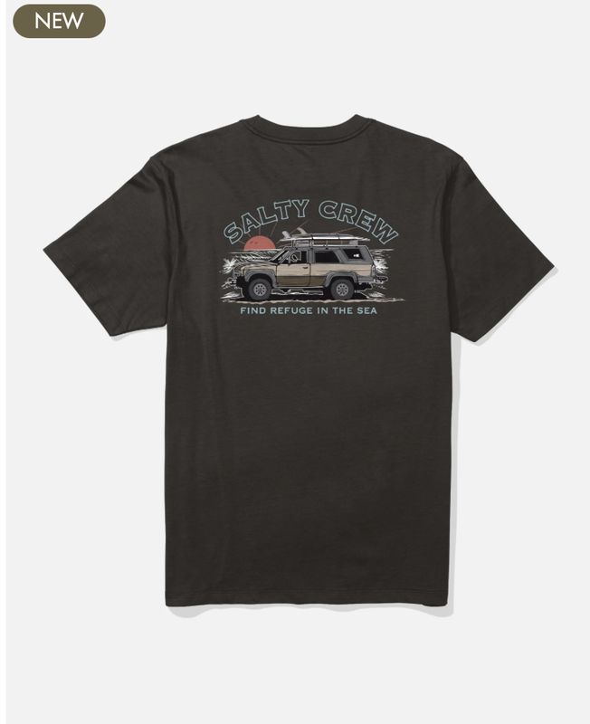 Salty Crew Get Ready Crew Tee - Black