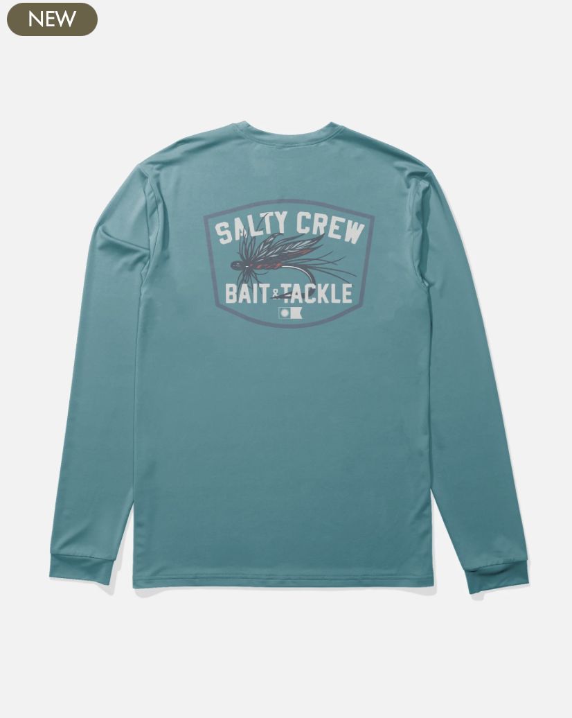 Salty Crew Fishing Co Long Sleeve Sunshirt - Tradewinds
