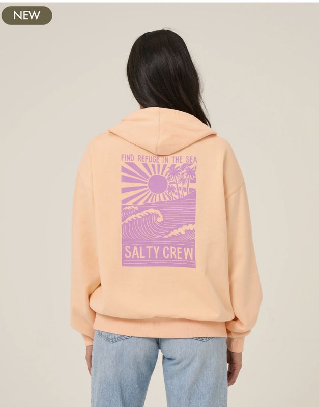 Salty Crew Rise And Smile Hoodie - Apricot