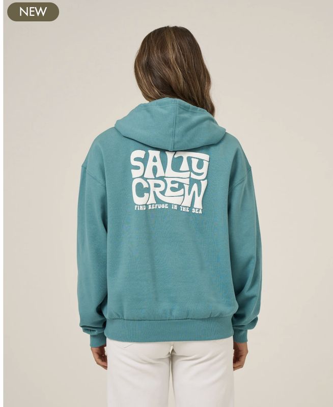 Salty Crew Freestyle Hoodie - Teal