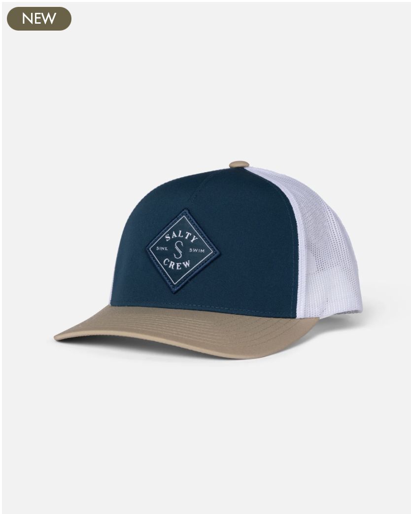 Salty Crew Sealine Retro Trucker - Navy Khaki