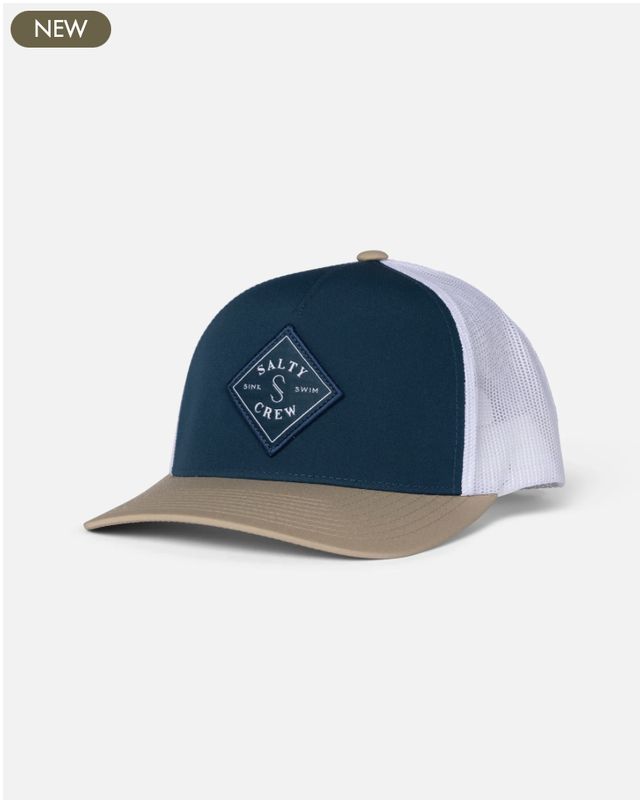 Salty Crew Sealine Retro Trucker - Navy Khaki