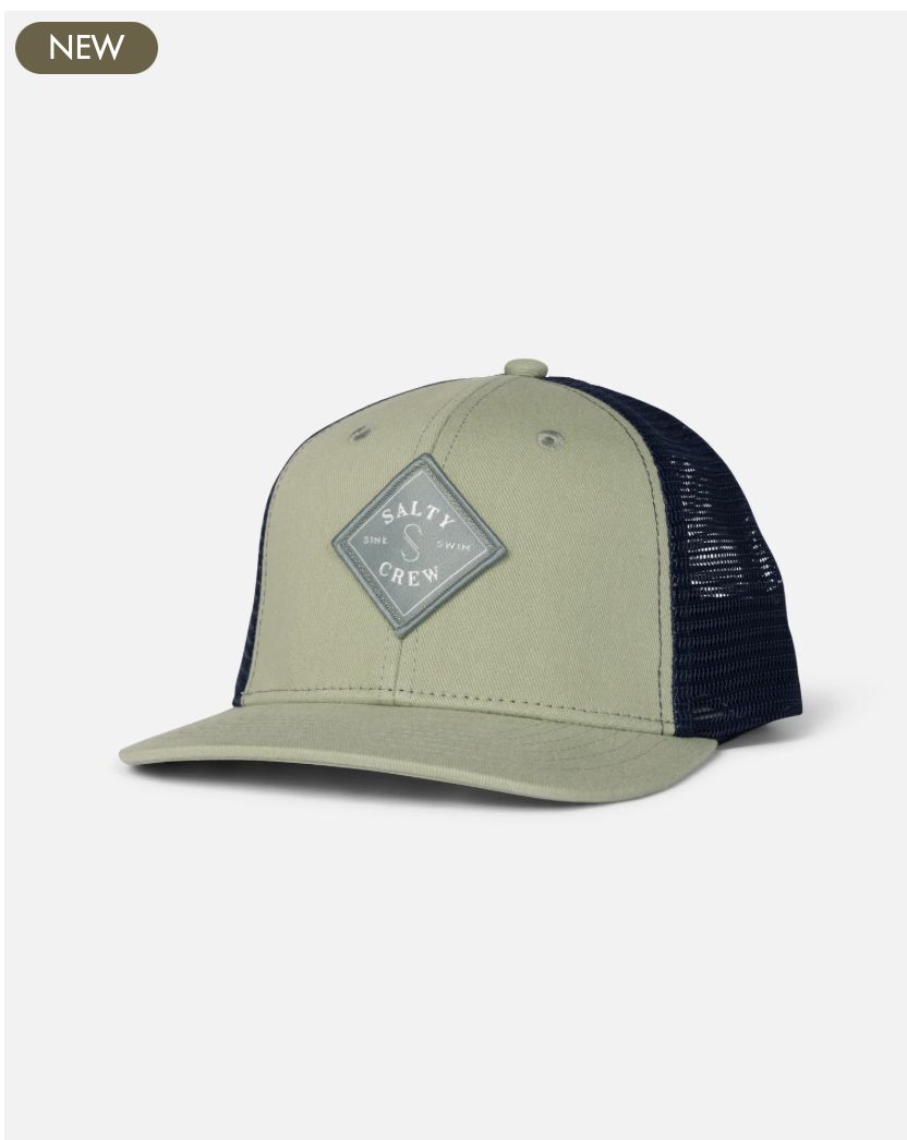 Salty Crew Sealine  Trucker - Jade