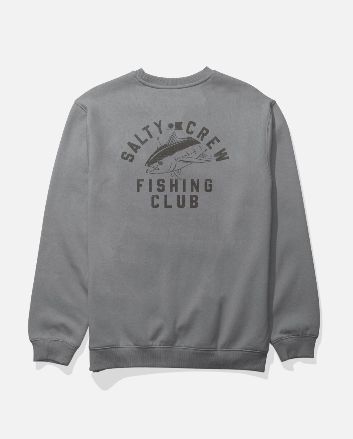 Salty Crew FISHING CLUB CREW FLEECE Shark Skin
