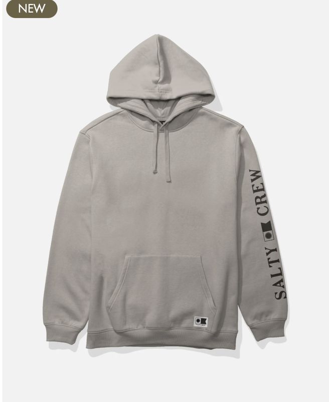 Salty Crew Refuge Fleece - Stone
