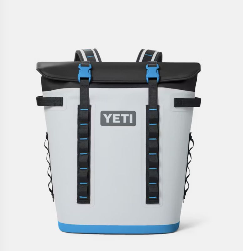 Yeti HOPPER® M20 BACKPACK SOFT COOLER Fog Grey Blue