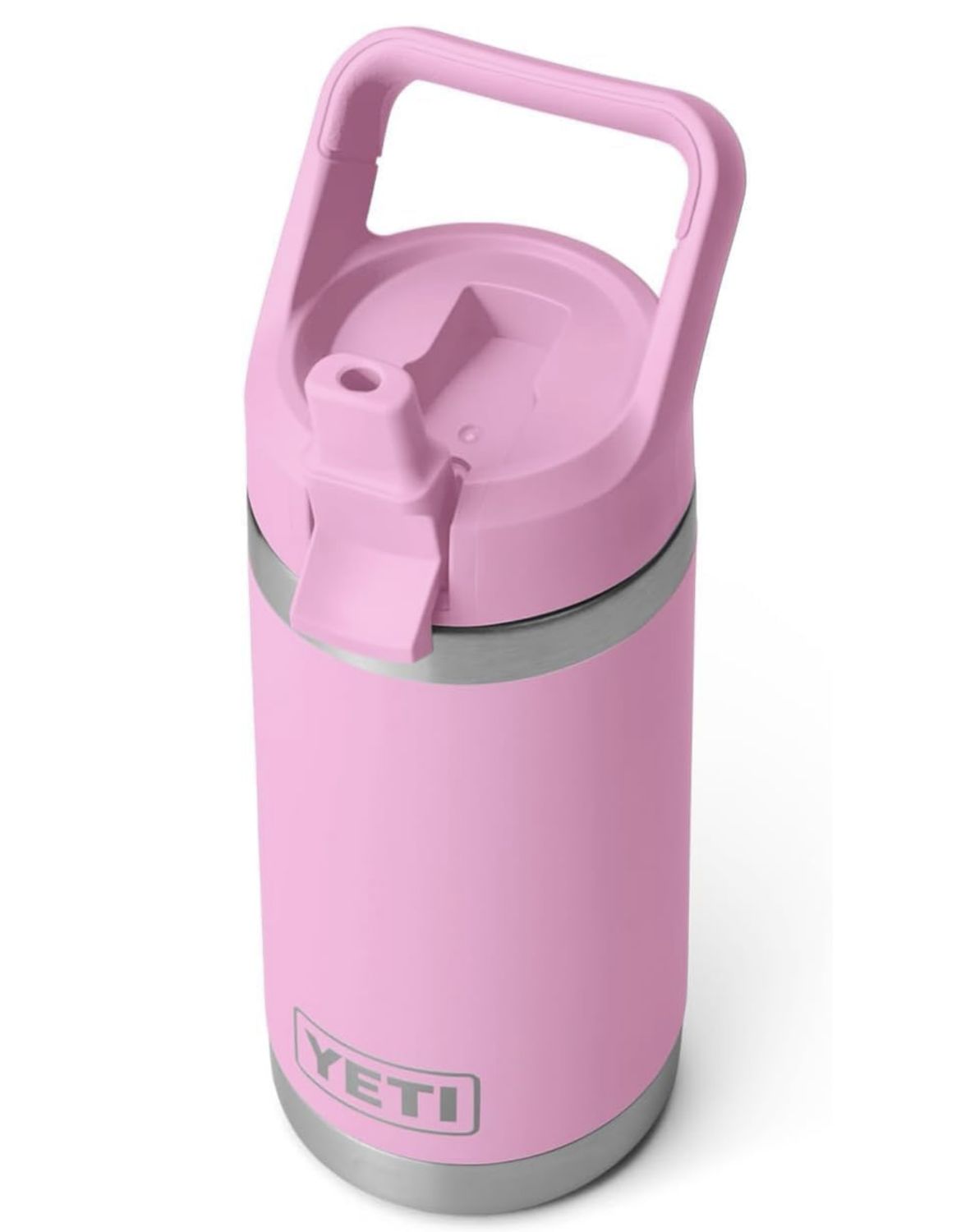 Yeti JR. 355 ML KIDS WATER BOTTLE  WITH COLOUR-MATCHED STRAW CAP Power Pink