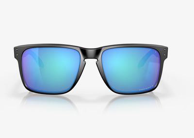 Holbrook XL Prizm Sapphire Polarized Lenses,  Matte Black Frame