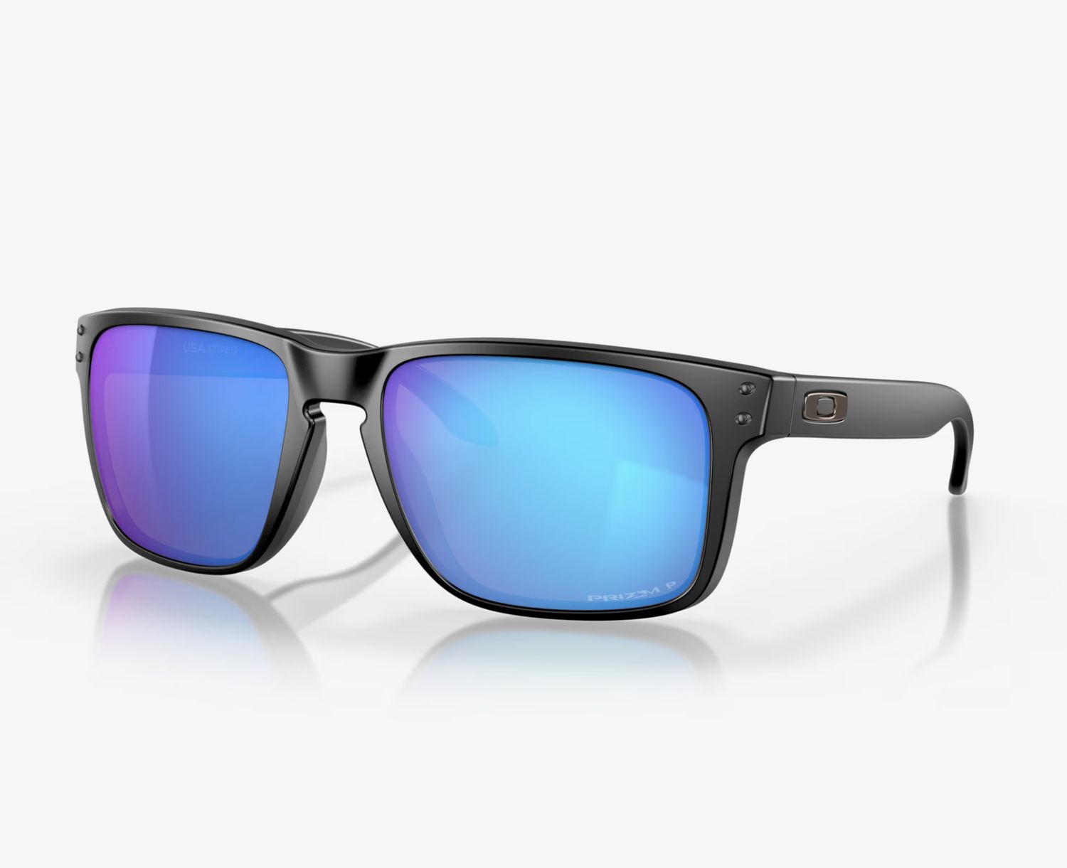 Holbrook XL Prizm Sapphire Polarized Lenses,  Matte Black Frame