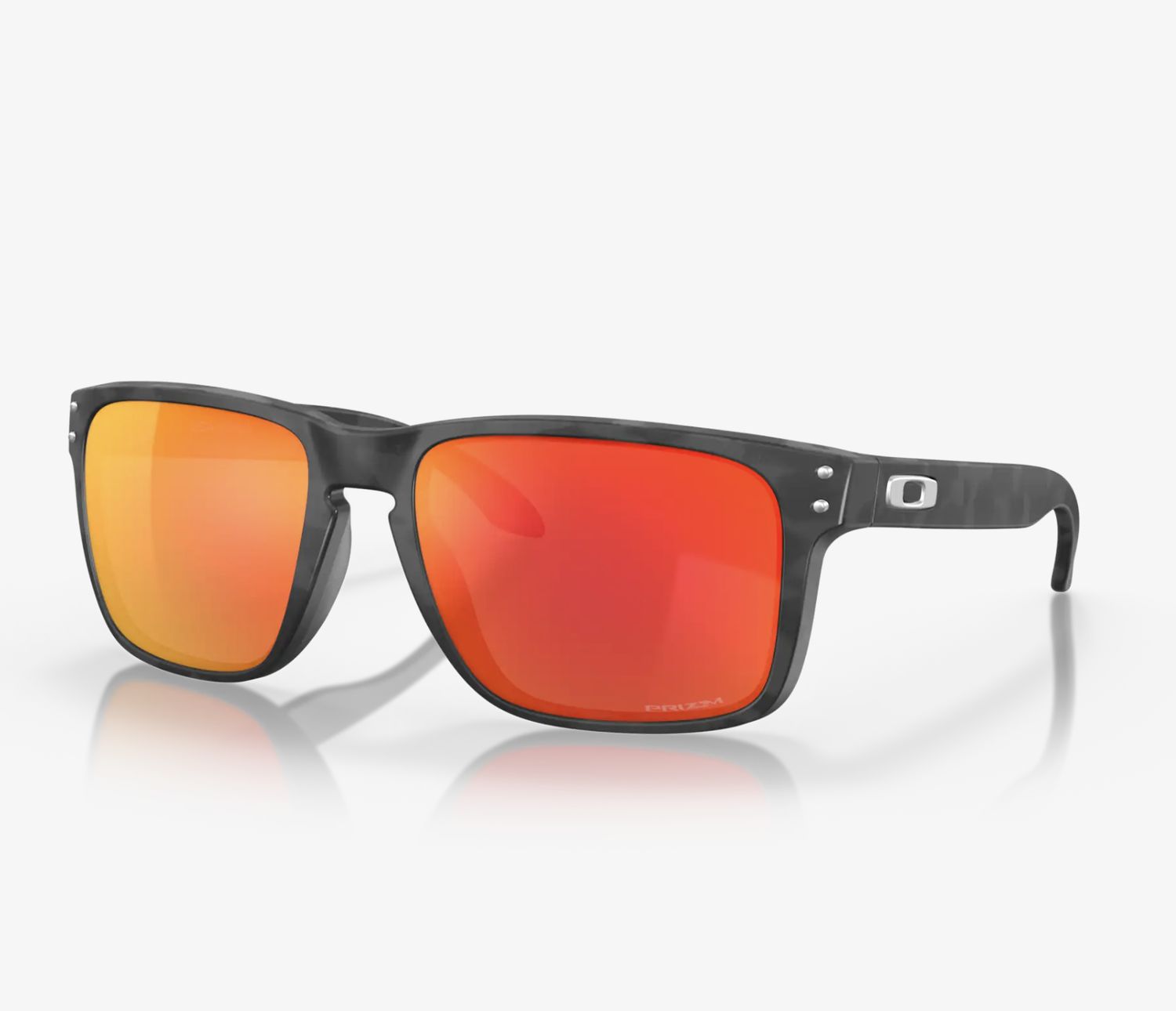 Oakley Prizm Ruby Lenses,  Matte Black Camo Frame