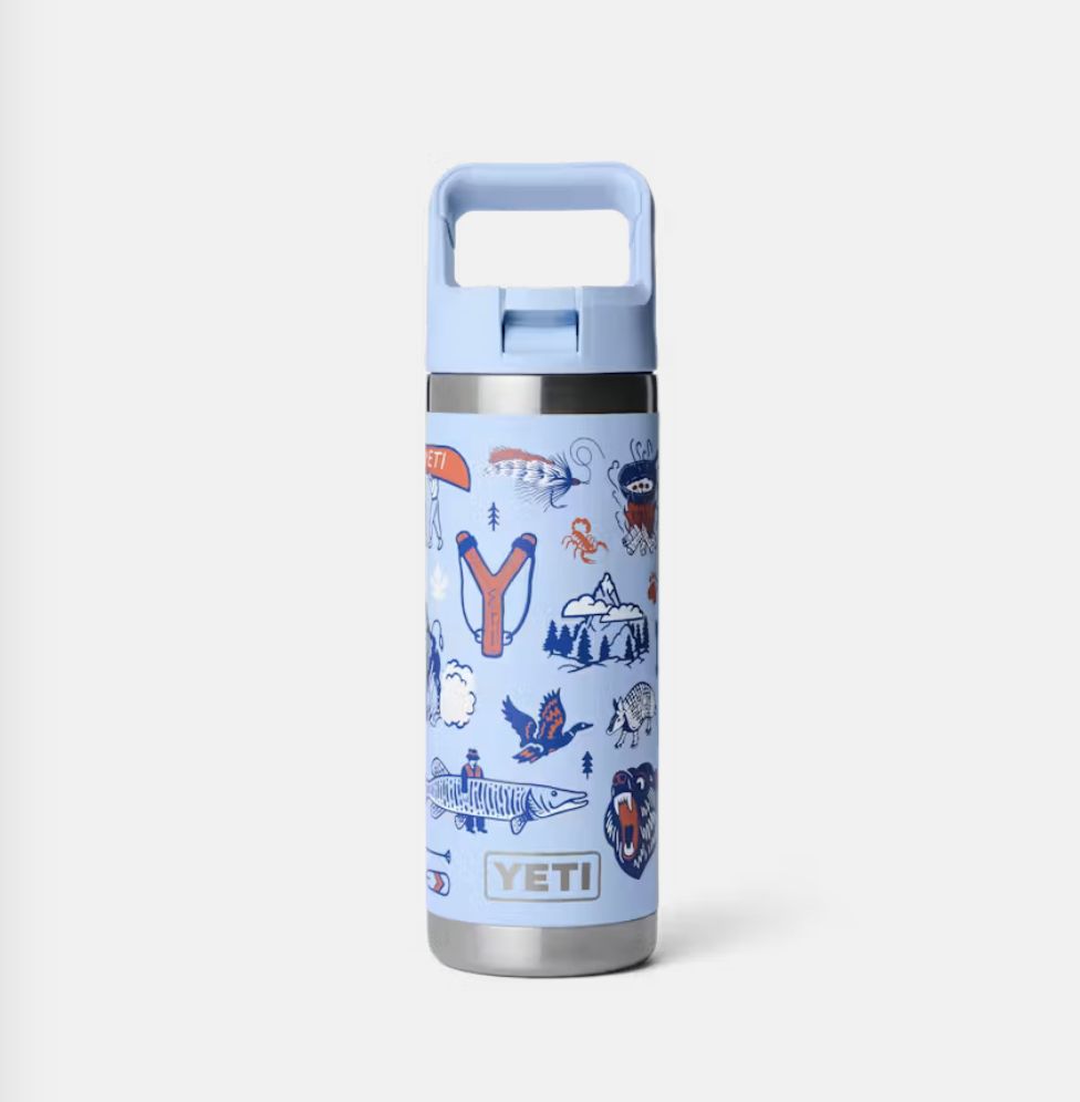 Yeti RAMBLER® 532 ML WATER BOTTLE  WITH COLOUR-MATCHED STRAW CAP Big Sky Summer Camp