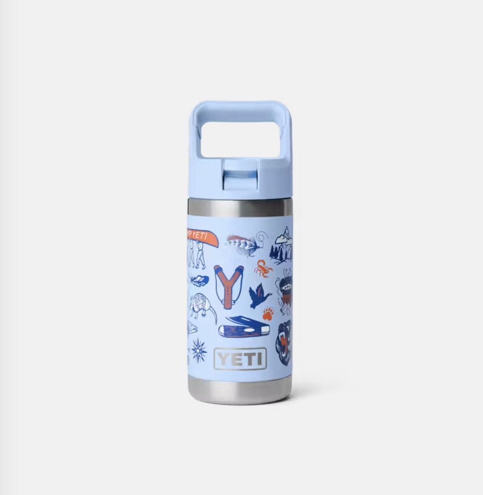 Yeti RAMBLER® JR. 355 ML KIDS WATER BOTTLE  WITH COLOUR-MATCHED STRAW CAP Big Sky Summer Camp