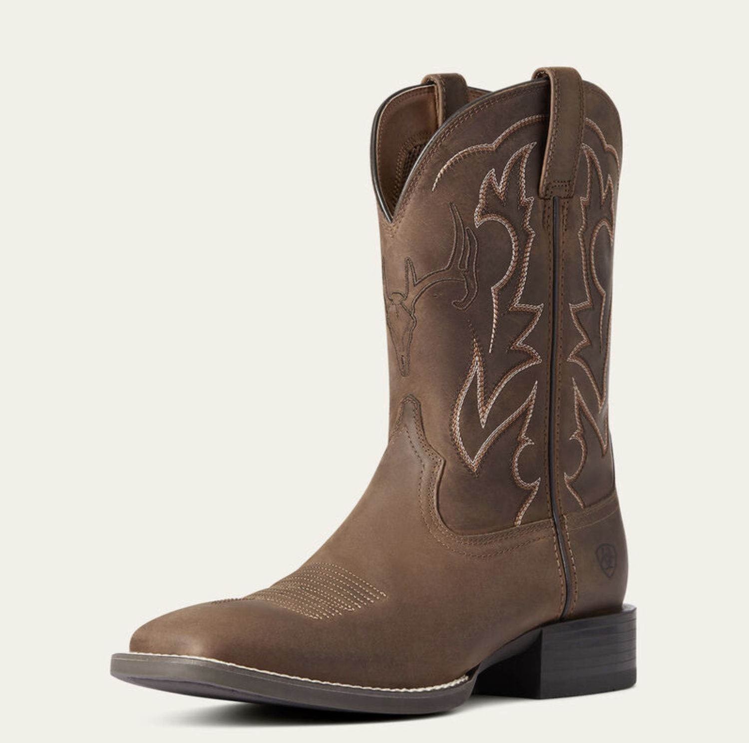 Ariat Sport Outdoor Cowboy Boot Distressed Brown