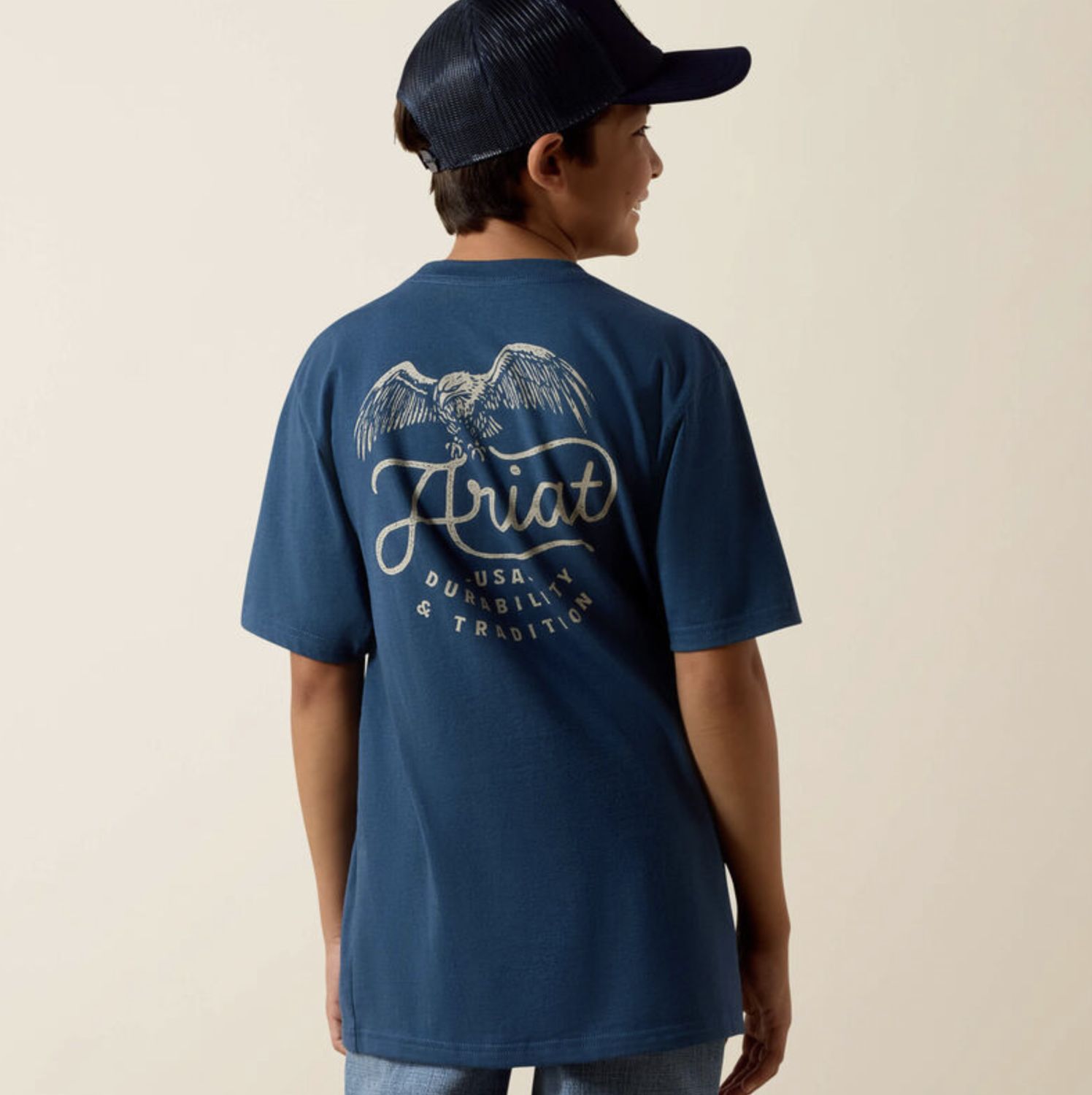 Ariat Boys Drop Down Eagle T-Shirt
