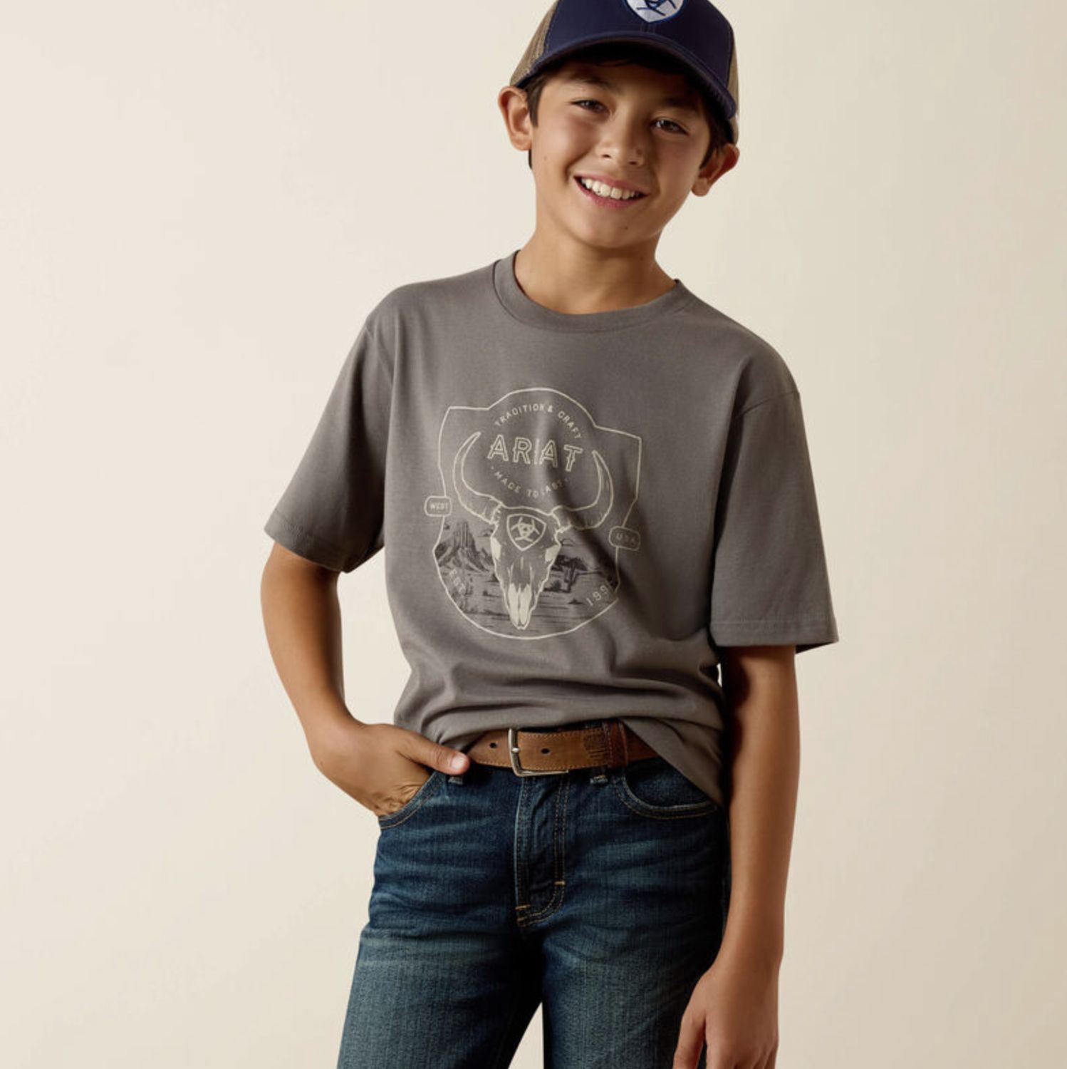 Ariat Boys Desert Badge Tradition T-Shirt
