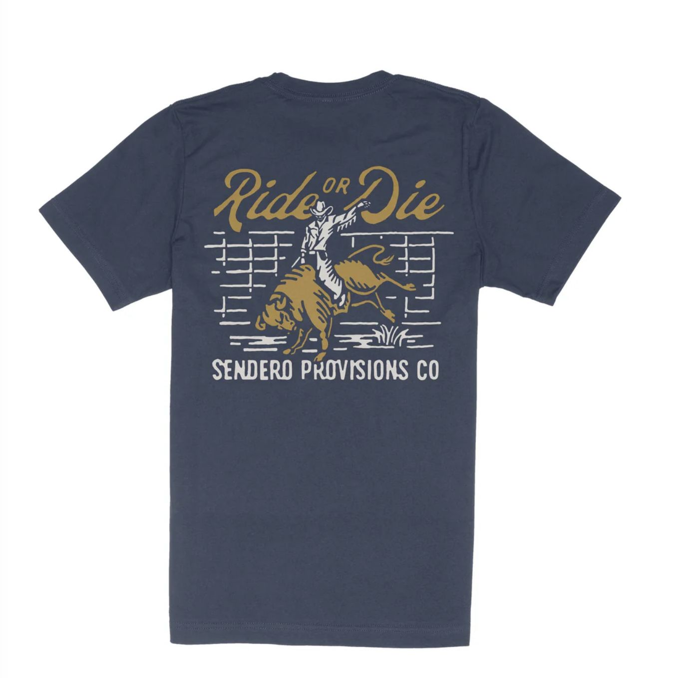 Sendero RIDE OR DIE T-SHIRT Navy