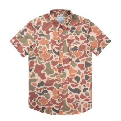 CONFLUENCE TECH SHIRT SHORT SLEEVE, Colour: FIELD CAMO, Size: Medium