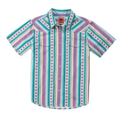Sendero SERAPE PEARL SNAP SHORT SLEEVE