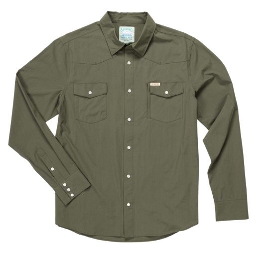 CONFLUENCE TECH SHIRT, Colour: DESERT SAGE, Size: Medium