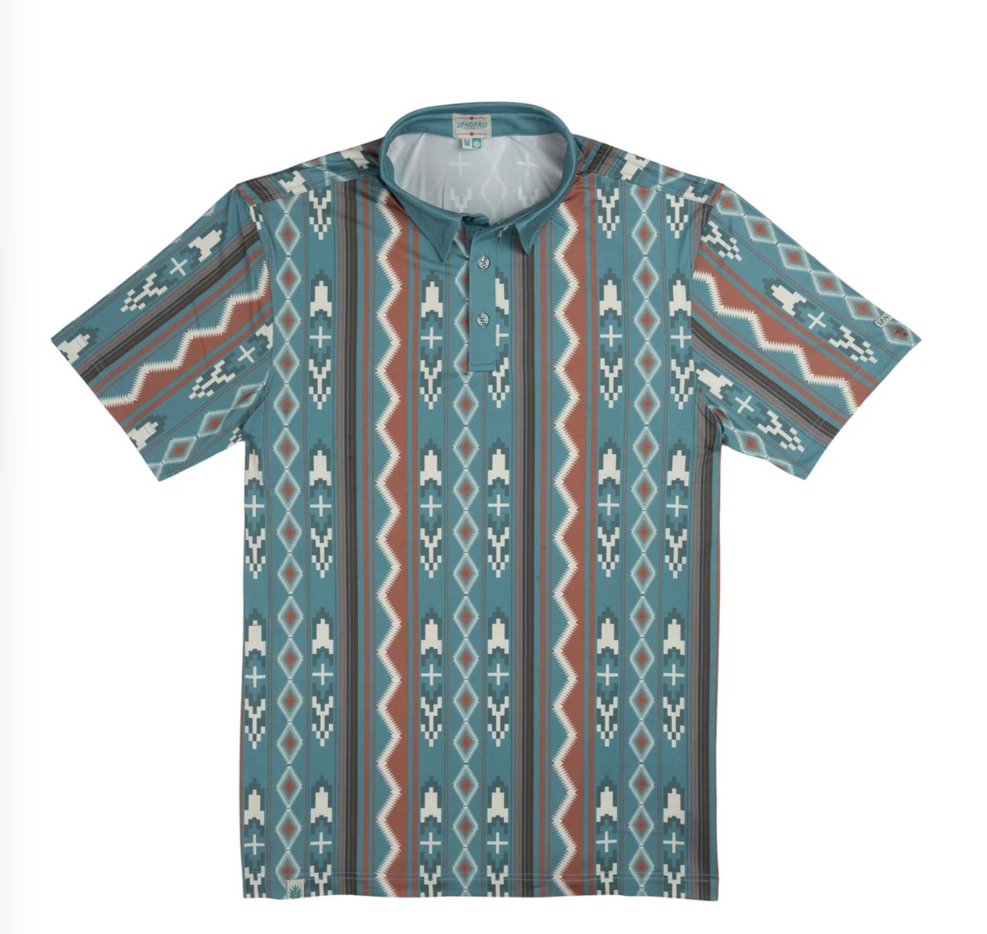 Sendero HIGH NOON PERFORMANCE POLO Nogales Stripe