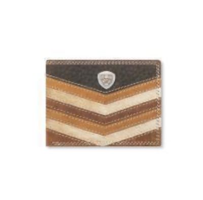 Ariat Bifold Chevron Leather Wallet