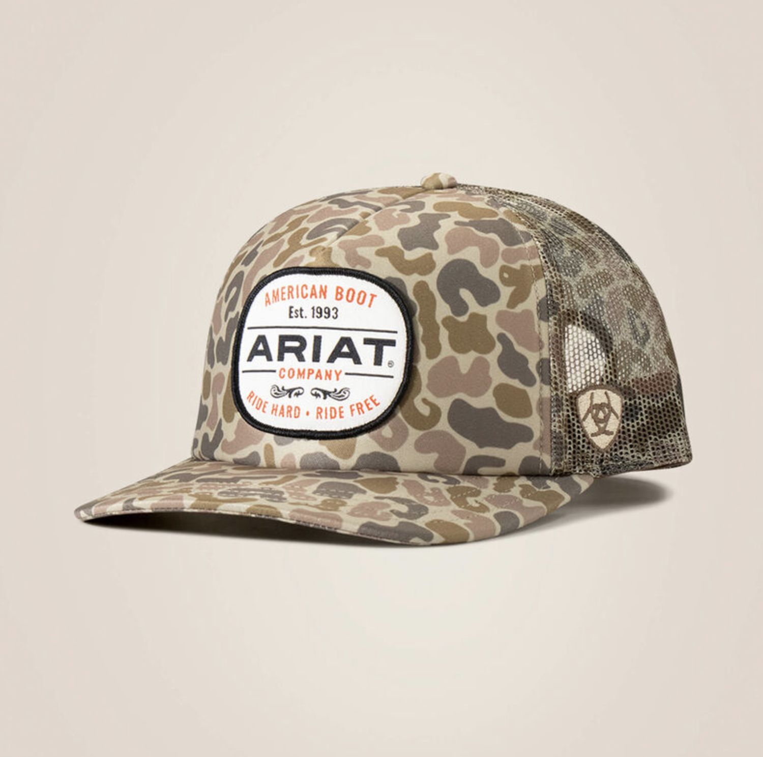 Ariat Logo Camo Cap