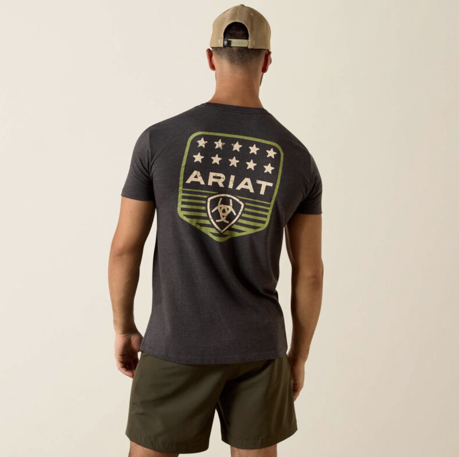 Ariat Stripe Patriotic Badge T-Shirt