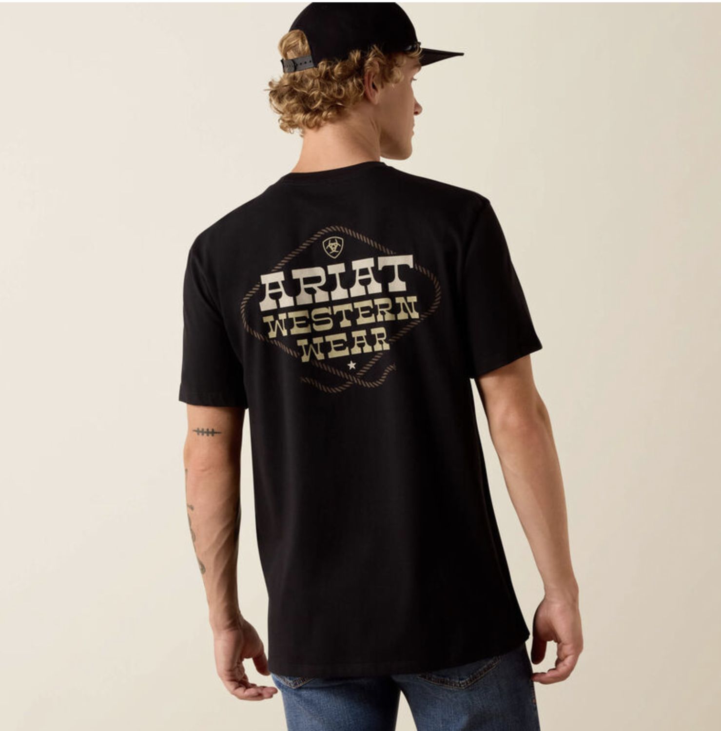 Ariat Country and Western Lockup Classic Fit T-Shirt