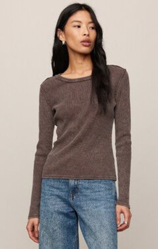 Z Supply ARLET MINI THERMAL TOP, Size: XS