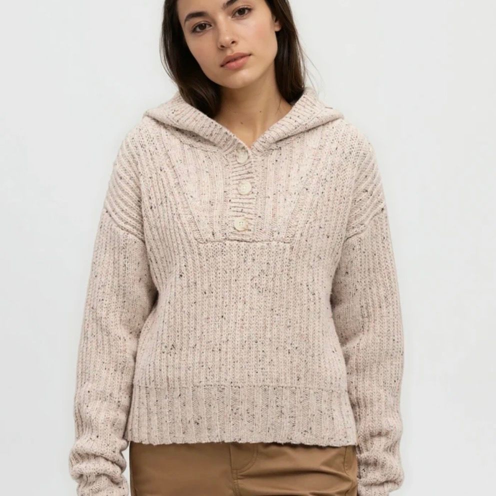 TenTree Temple Fleck Sweater Oak
