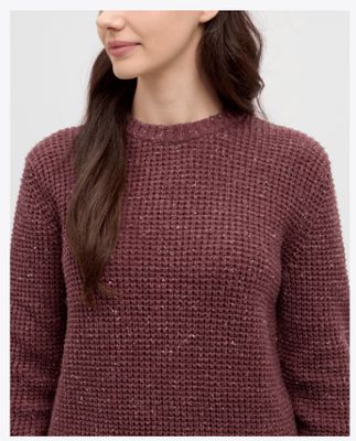 TenTree Morell Fleck Sweater Mauve