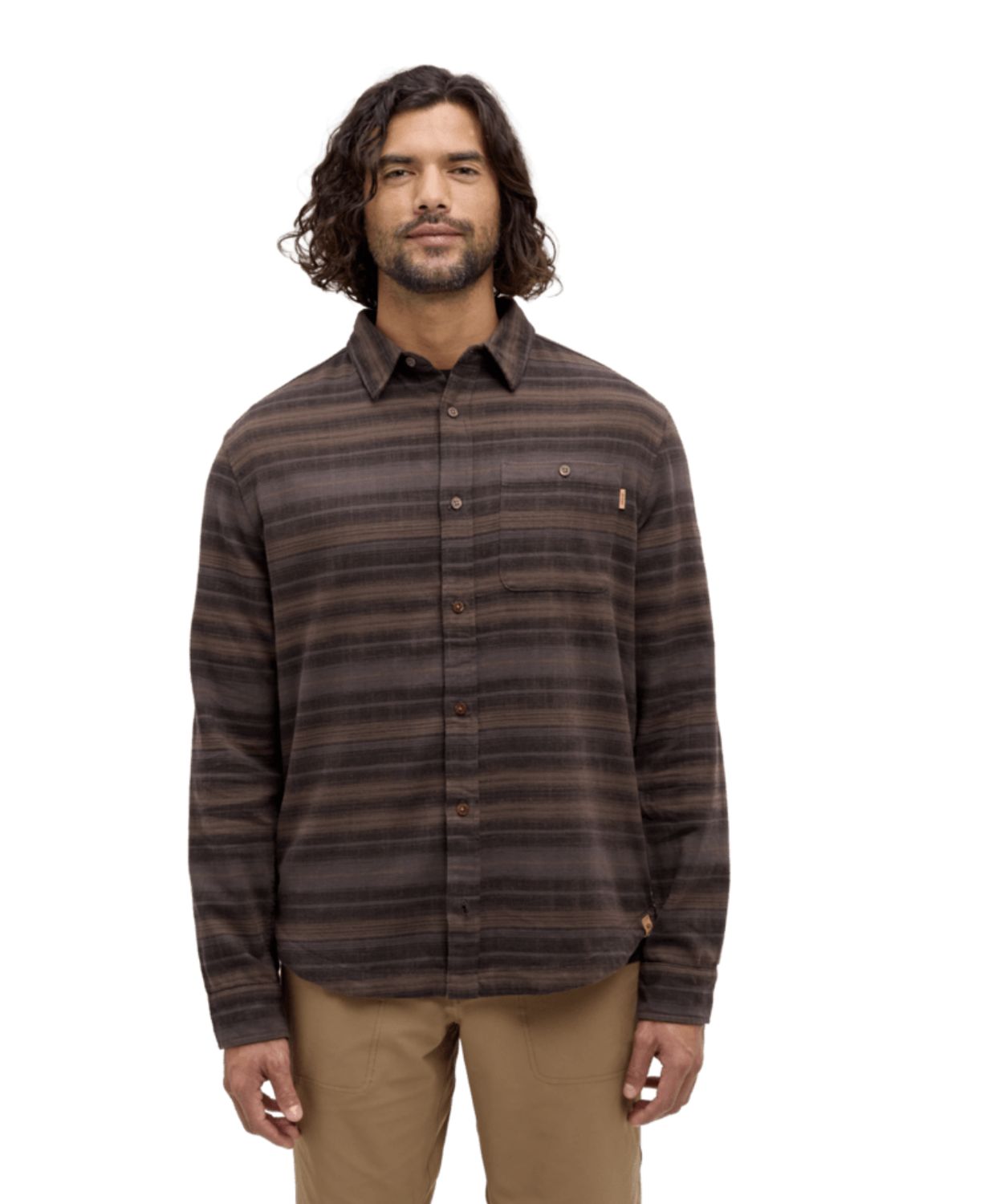 Tentree  Stretch Forest Shirt Ashwood