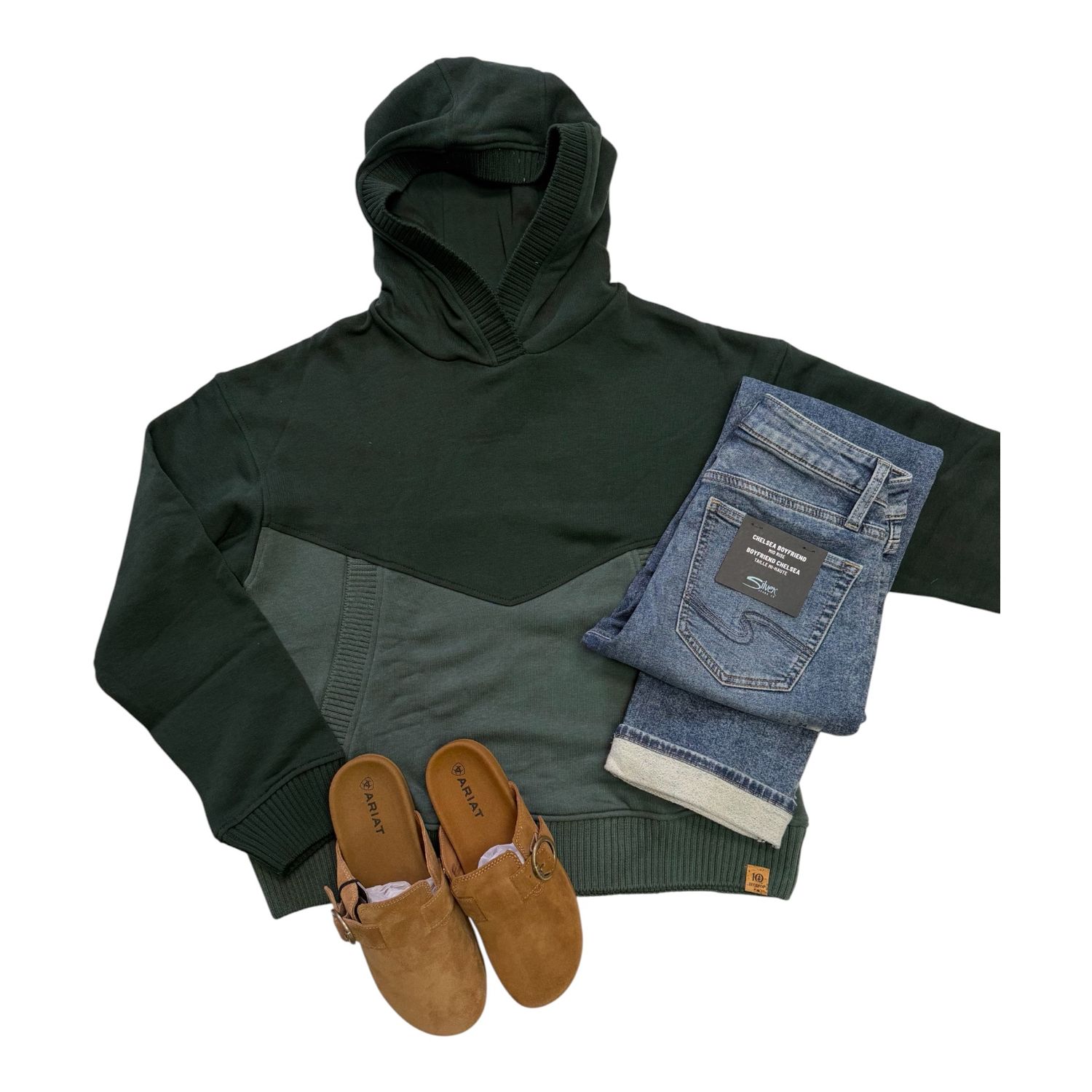 TenTree Foster Hoodie Forest Green