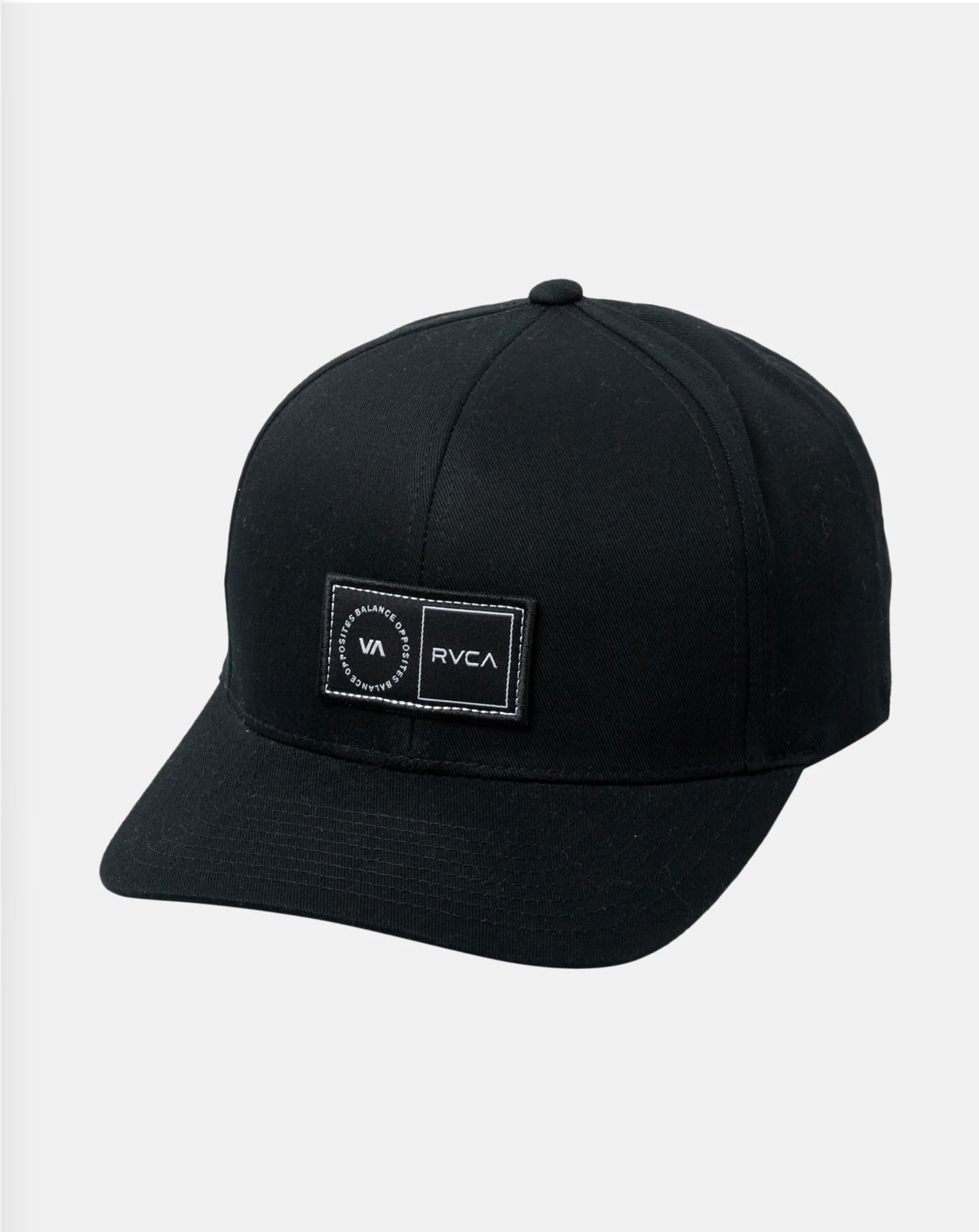 RVCA PLATFORM SNAPBACK HAT Black