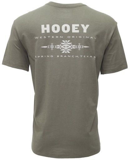HOOEY "PEYOTE" STEEL GREY T-SHIRT, Size: S