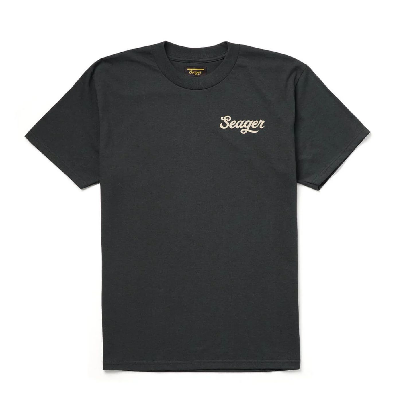 Seager RUSS TEE VINTAGE BLACK