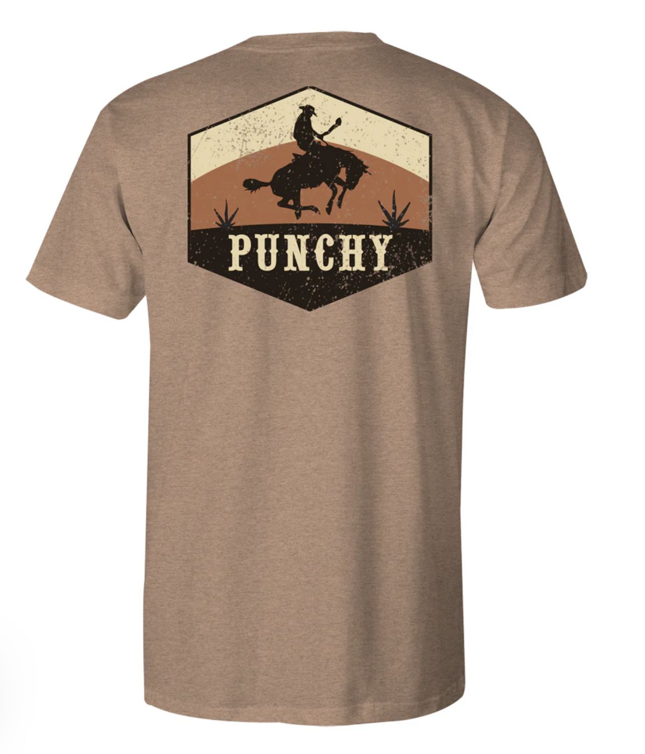 HOOEY YOUTH "RANCHERO" SIENNA HEATHER T-SHIRT