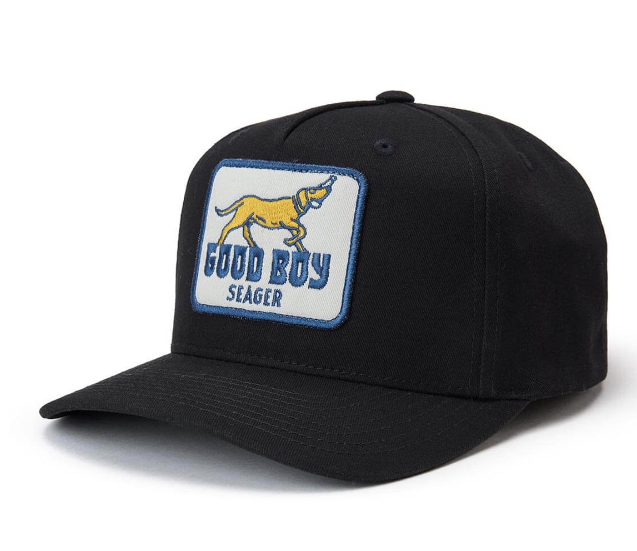 Seager GOOD BOY HEMP SNAPBACK BLACK