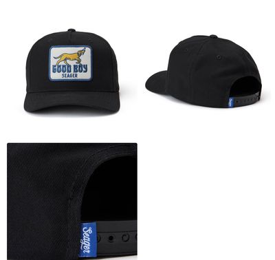 Seager GOOD BOY HEMP SNAPBACK BLACK