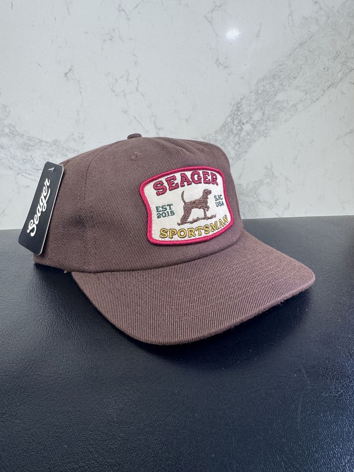 Seager SPORTSMAN SNAPBACK Brown