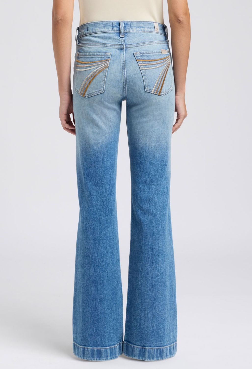 Seven For All Mankind Dojo Tailorless Blue Haze