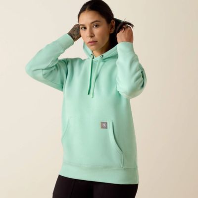 Ariat Rebar Lightweight Graphic Hoodie Lichen