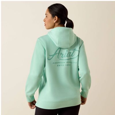 Ariat Rebar Lightweight Graphic Hoodie Lichen